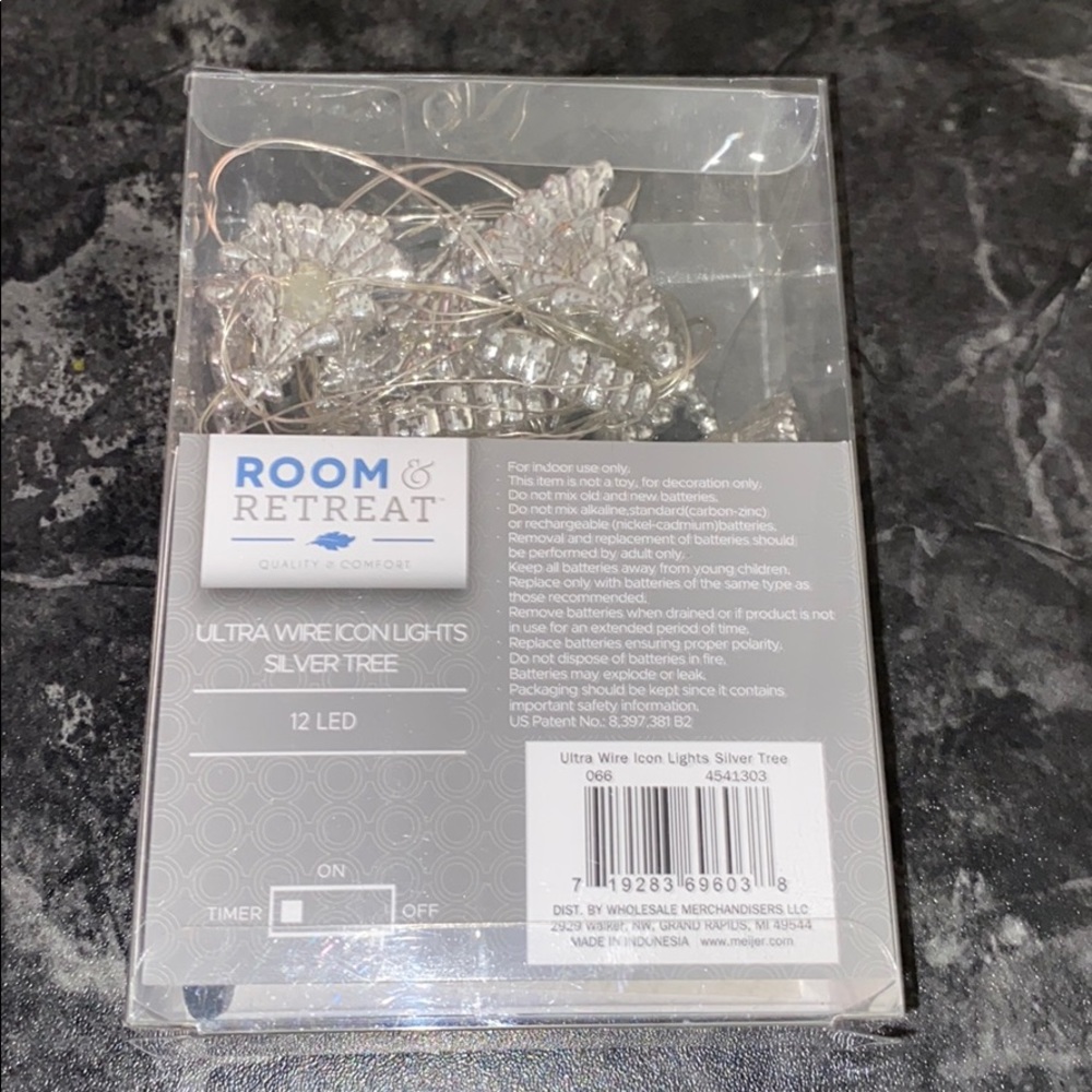 LED Ultra Wire Icon Lights Silver Tree - Picture 3 of 3